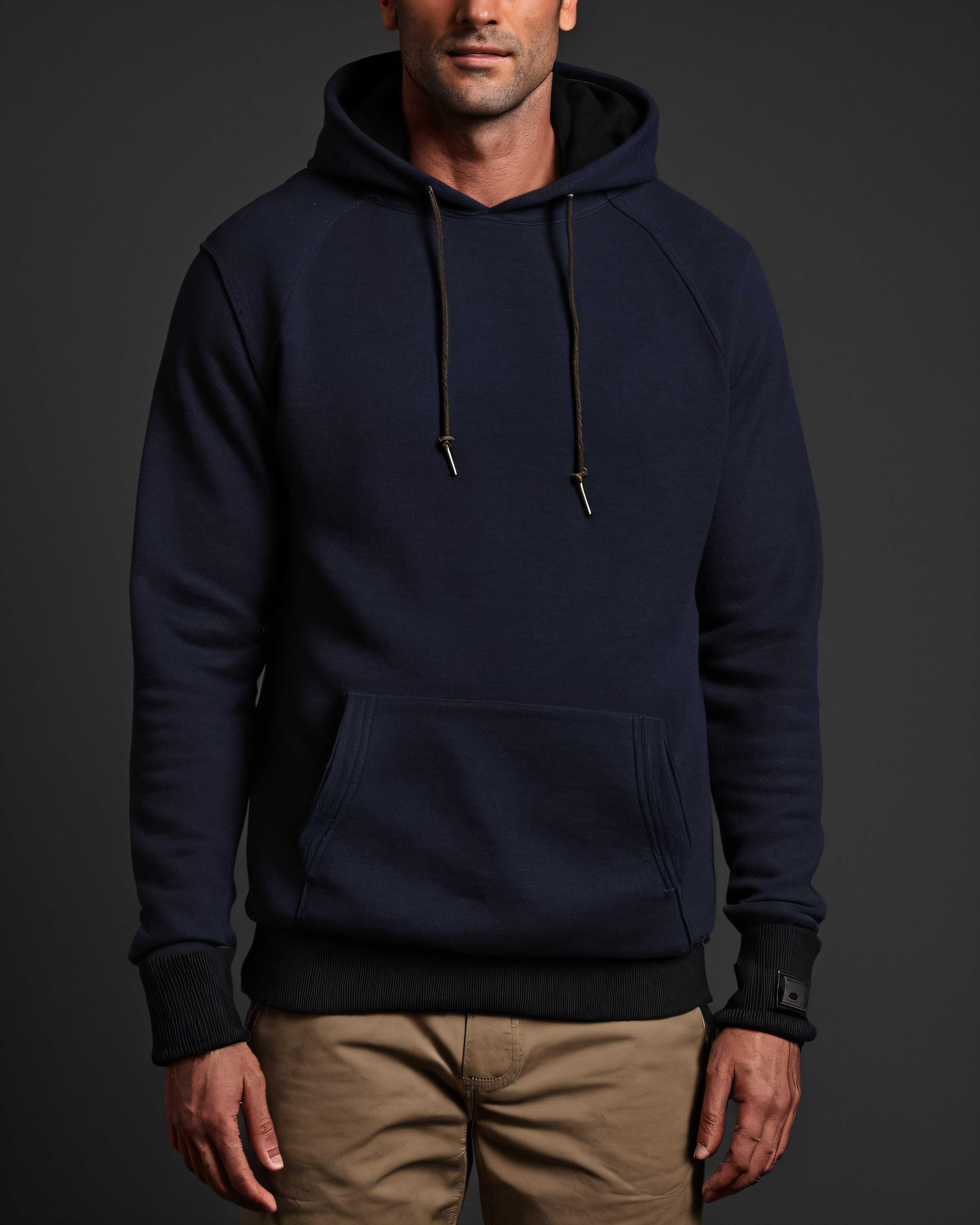Phantom Hoodie · navy heavyweight