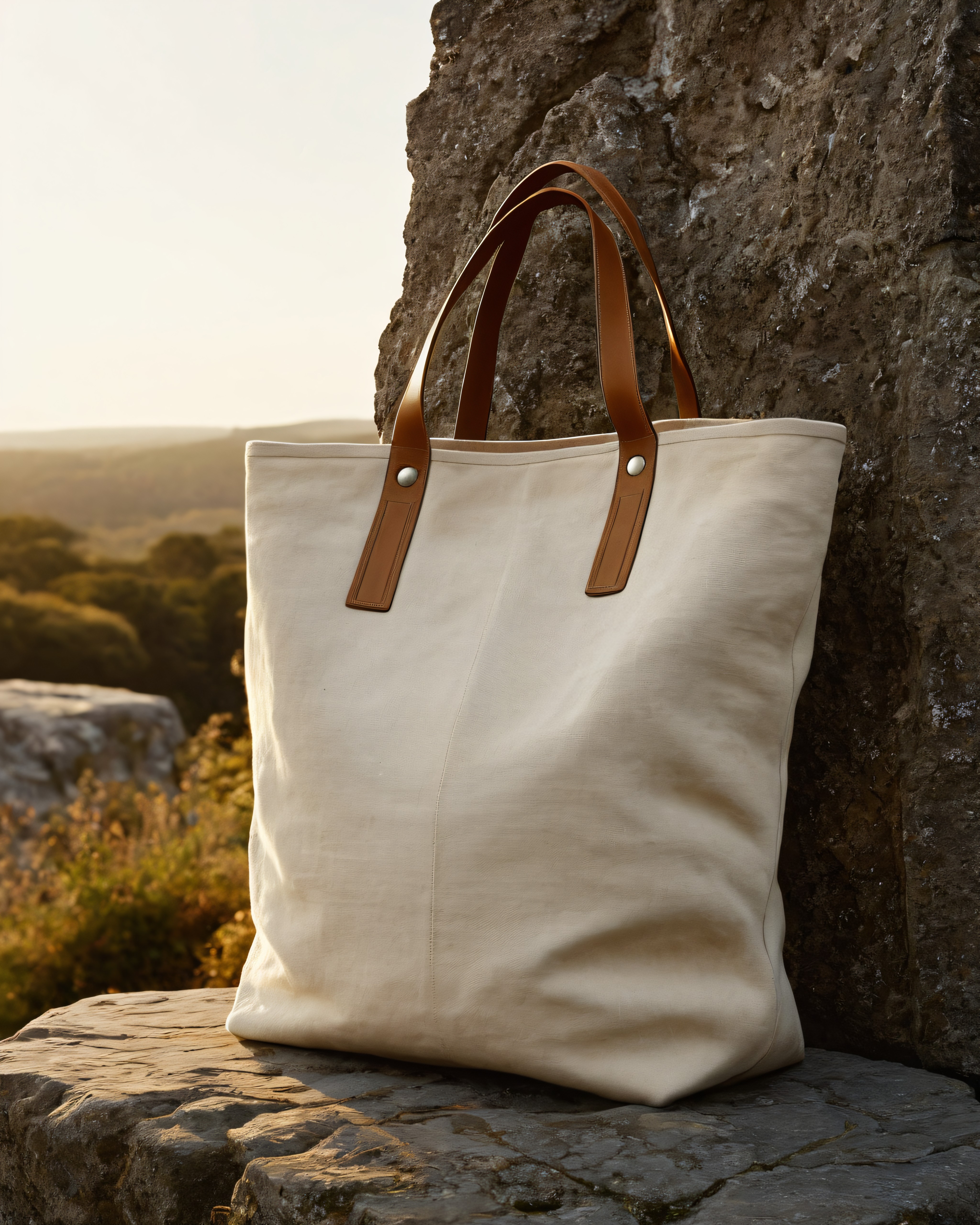 Phantom Tote · natural canvas
