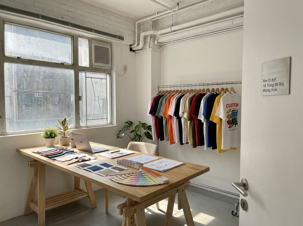 PersonTees Mong Kok showroom interior