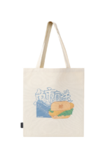 Cafe Whale Merch: Fish Market Fresh Art Tote Bag