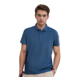(Premium) 190G Waffle Pattern Custom Polo Shirt _ Regular Fit _ 80% Cotton + 20% Polyester